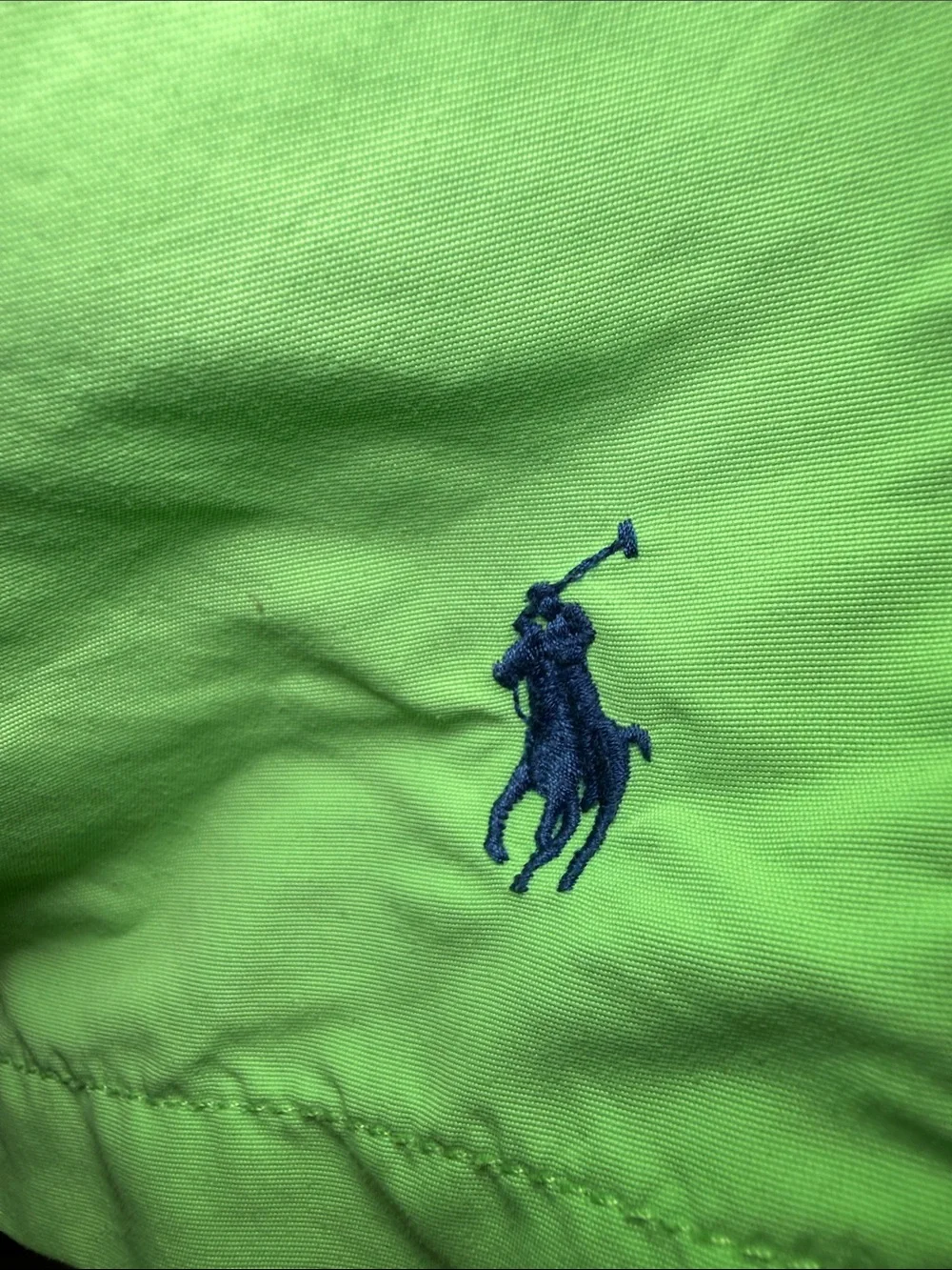 Polo Ralph Lauren Lime Green Traveler Swim Trunks Shorts XL